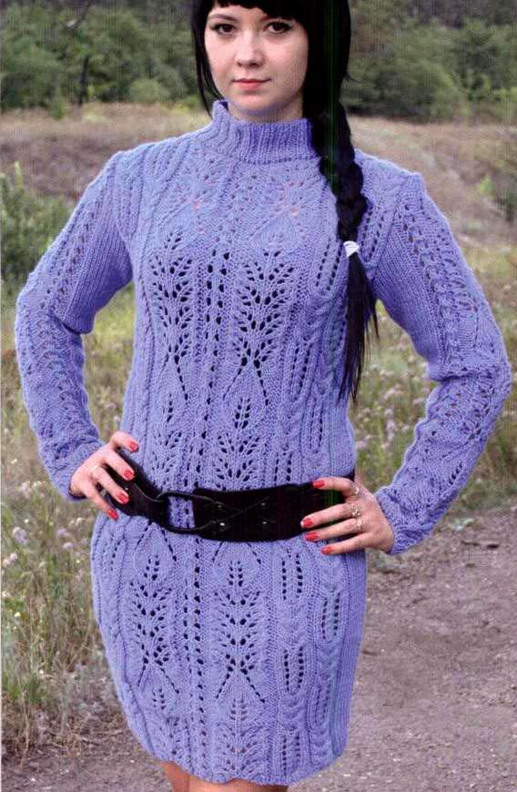 Free Knitting Patterns - Dress in Lace Patterns