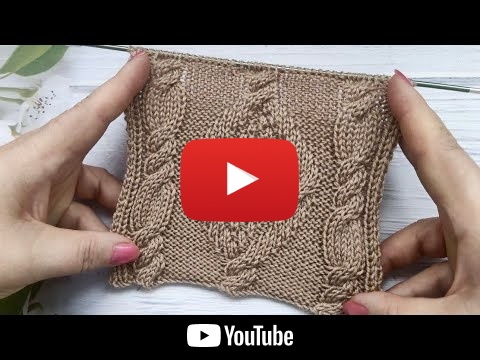 cable stitch 121 youtube