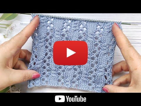 lace cable patt youtube