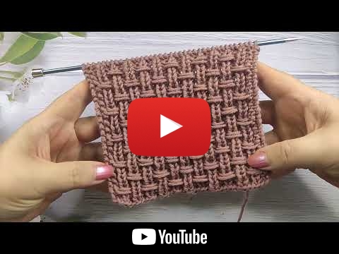 Rib Stitch youtube 