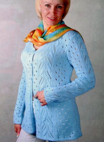 Openwork Cardigan