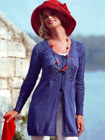 Lace Yoke Cardigan