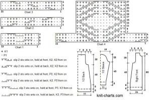 cardigan chart