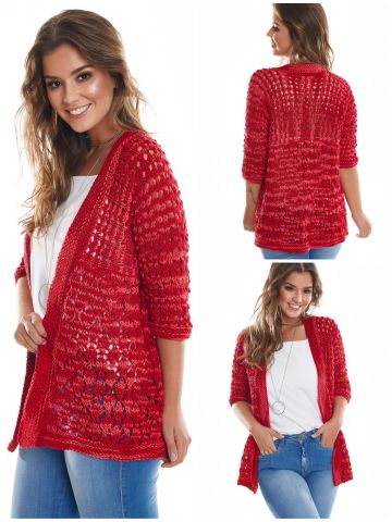 Lace Cardigan Knitting Pattern