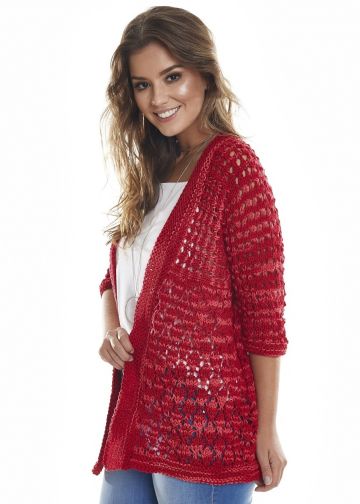 Lace Cardigan Knitting Pattern