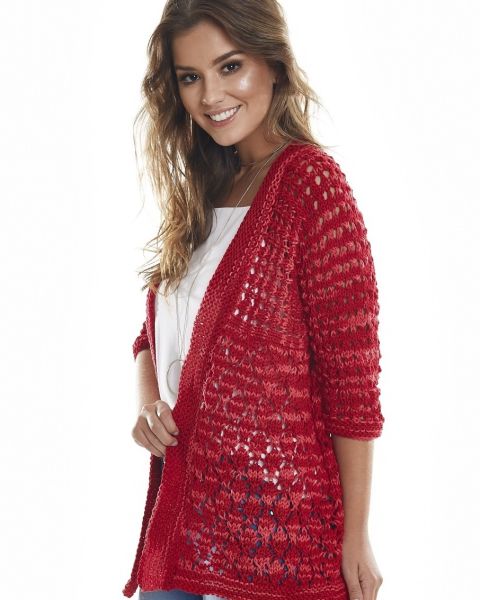 Lace Cardigan Knitting Pattern