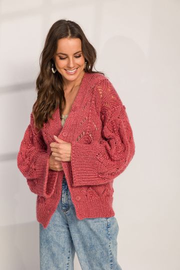 Lace Cardigan Knitting Pattern