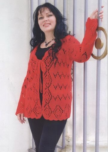 Lace Cardigan Knitting Pattern