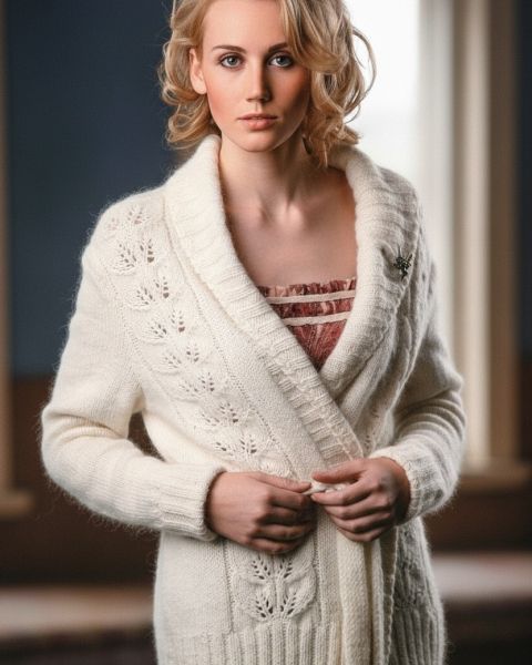 Long Cardigan with Belt