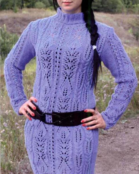 Dress in Lace Patterns