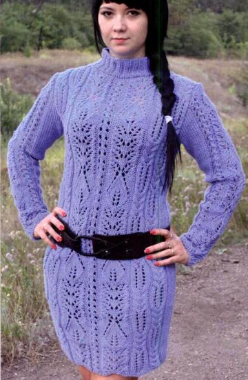Dress in Lace Patterns