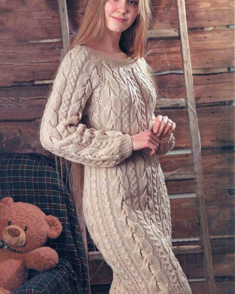 Dress with Cables