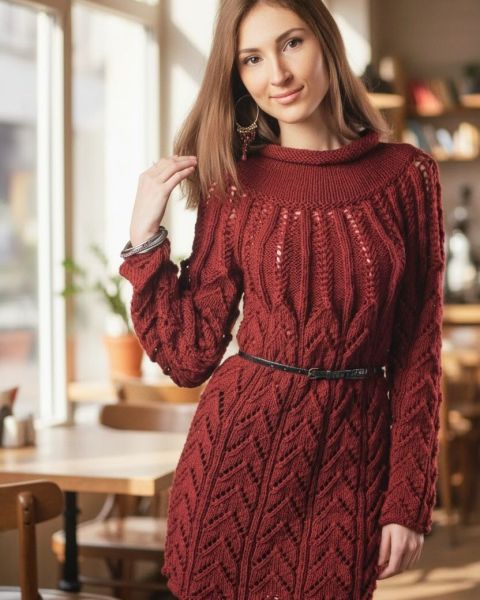 Pattern Mix Dress