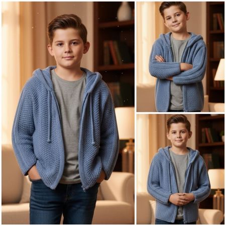 Hooded Jacket for Boys