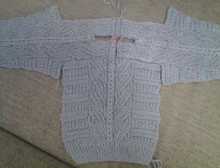 Brioche Stitch Baby Sweater