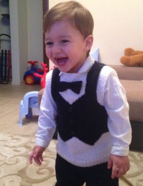 Tuxedo Vest and Bow Tie