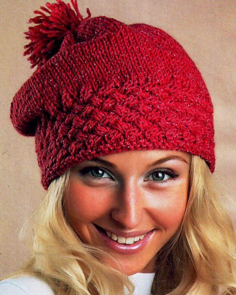 Checkered Pattern Hat
