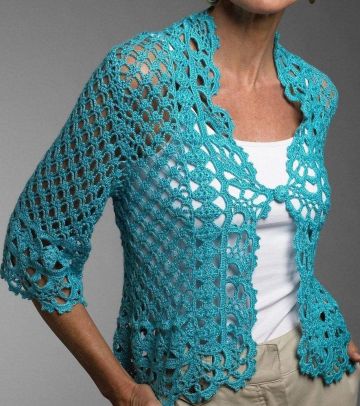 Turquoise jacket