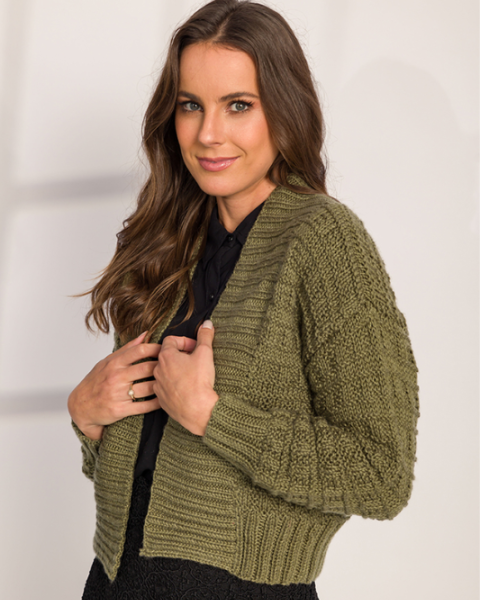 Jacket in Fancy Pattern