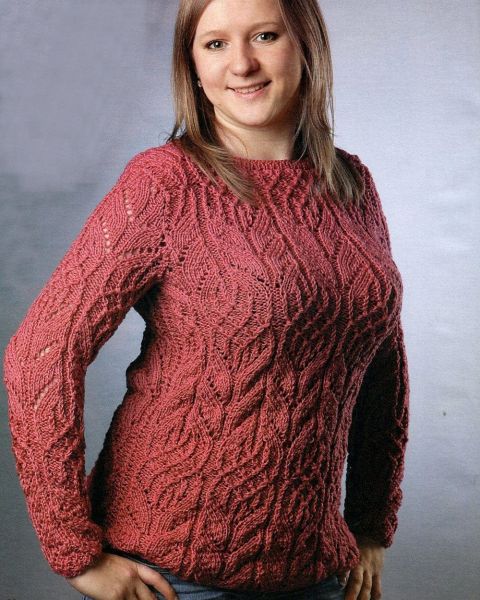 Pullover in Fancy Pattern