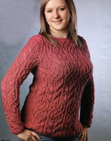 Pullover in Fancy Pattern