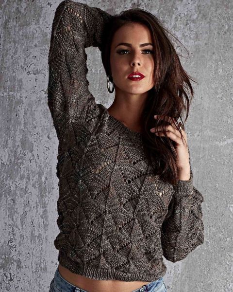Pullover in Fancy Pattern