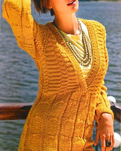 Pullover with Butterfly Pattern