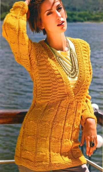 Pullover with Butterfly Pattern