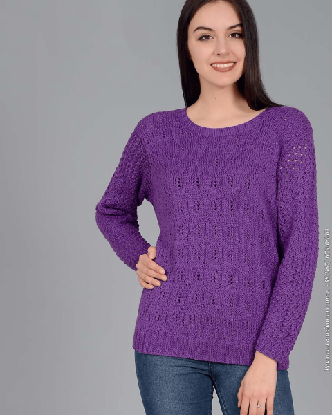 Pullover in Fancy Pattern