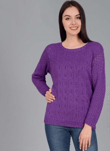 Pullover in Fancy Pattern