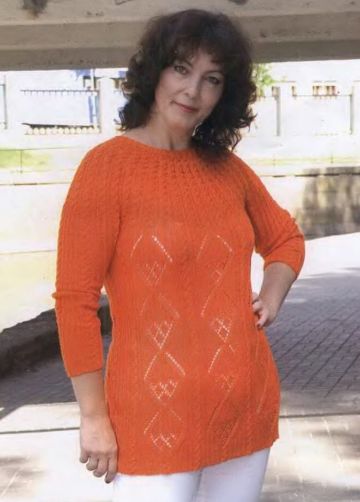 Round Yoke Pullover