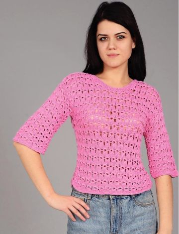 Bell Bottom Sleeve Pullover
