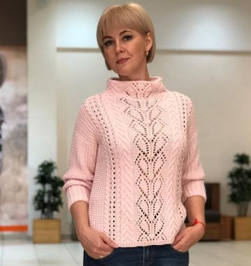 Band Collar Pullover