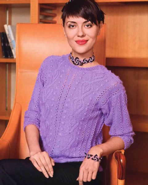 Textured Pullover Pattern