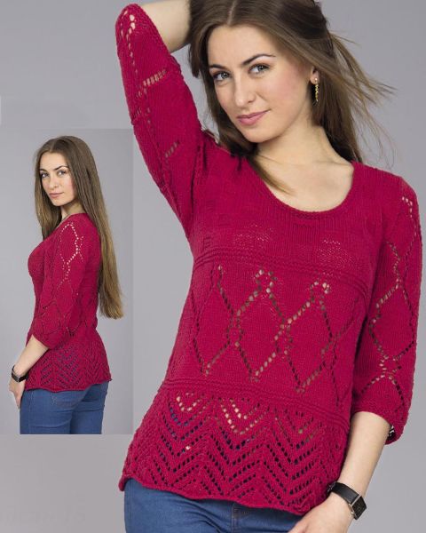 Fancy Yoke Pullover