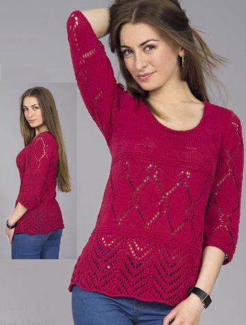 Fancy Yoke Pullover