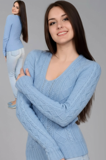 Pattern Mix Pullover