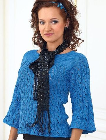 Pullover in Fancy Pattern