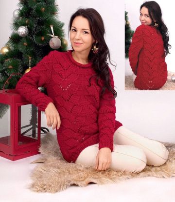 Pullover in Fancy Pattern