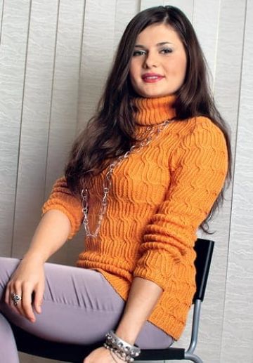 Pullover in Textured Pattern