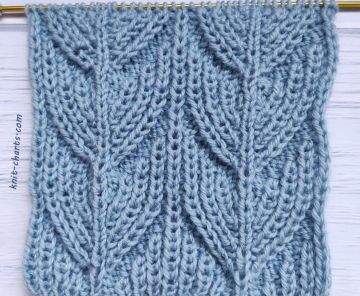 Half Brioche Stitch Knitting Pattern