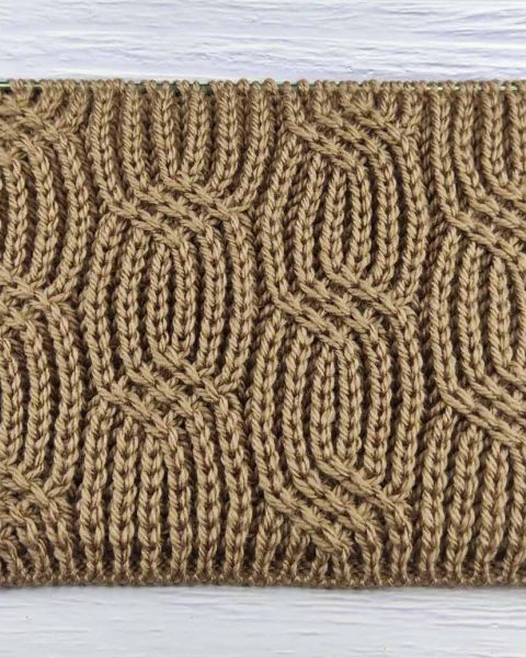 English Rib Stitch Knitting Pattern