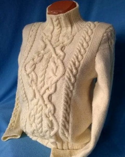 Aran Knit Stitch Pattern