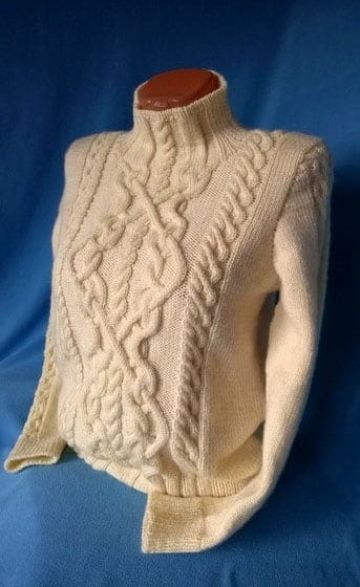 Aran Knit Stitch Pattern