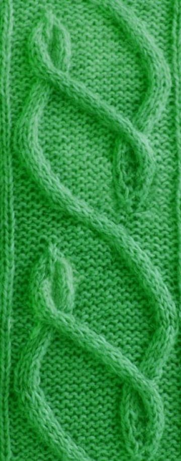 Aran Knit Stitch Pattern