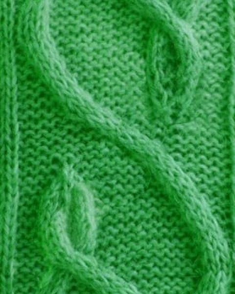 Aran Knit Stitch Pattern