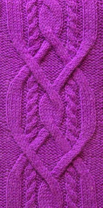 Cable Knit Stitch Pattern