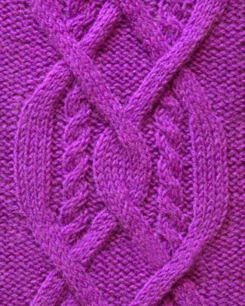 Cable Knit Stitch Pattern
