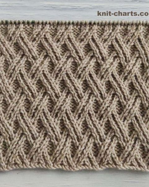 Twisted Stitches Knitting Pattern