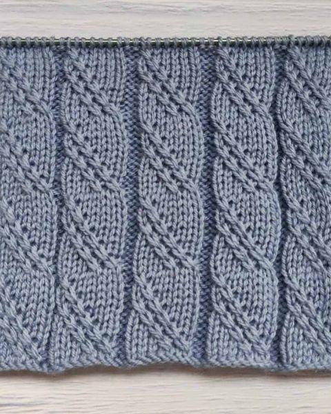 Cable Stitch Knitting Pattern